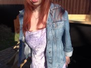 Fucked this whore at the construction site! 2/16