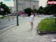 BUMSBESUCH - Big Ass Porn Star Agrees To Fuck Her Most Loyal Fan - LETSDOEIT 1/16