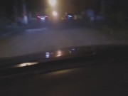 A dama de branco da encruzilhada levou uma madeirada que até caiu ! 3/16