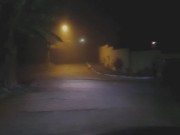 A dama de branco da encruzilhada levou uma madeirada que até caiu ! 4/16