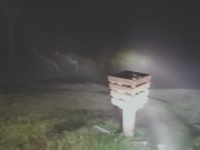 A dama de branco da encruzilhada levou uma madeirada que até caiu ! 6/16