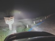 A dama de branco da encruzilhada levou uma madeirada que até caiu ! 7/16