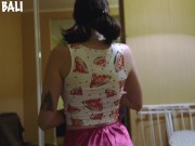 My stepsister thought that after sex I would buy her a dress. 1/16