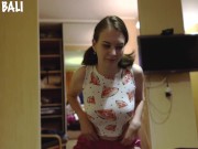 My stepsister thought that after sex I would buy her a dress. 4/16