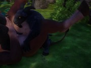 Furry gangbang | wild life | 2 3/16