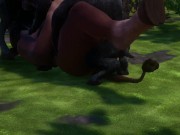 Furry gangbang | wild life | 2 7/16