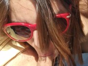 Argentina sucks cock in car ride - Sara Latina 12/16