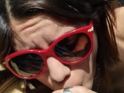 Argentina sucks cock in car ride - Sara Latina 14/16