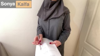منشی سکسی تو خونه رئیس - Secretary in Hijab gets fucked at Boss ...