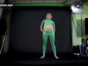 Babe Nebaskowa shows nude gymnastics 1/16