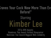 Babe Kimber Lee Keeps Her Panties On To Give You A Blowjob! 1/16
