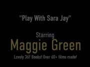 Nipple Sucking Lesbians Maggie Green And Sara Jay Cream Those Cougar Cunts! 1/16