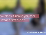 #Strap-on-Sutra with Peach & Daisy 2/16