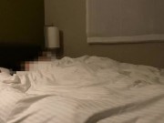 【個人撮影】四国旅行前夜に寝坊覚悟で美人彼女と濃厚セックス！バックでの高速ピストンに喘ぎ狂う彼女がエロすぎる。素人日本人カップル/ハメ撮り/POV 1/16