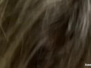 La troia si è inginocchiata e ha succhiato il cazzo - eiaculazione sul viso 7/16