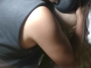 GRITO COMO LOCA MIS TETAS SALTANDO ME CULEAN RICO EN FALDITA / ADORABLE DIRTY MOAN FUCK BOUNCY TITS 2/16