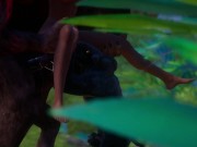 Furry gangbang | double anal and cunnilingus | wild life 13/16