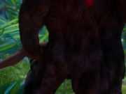 Furry gangbang | double anal and cunnilingus | wild life 4/16