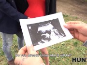 HUNT4K. Loser hubby watches how his pregnant wife gets nailed by stranger 2/16