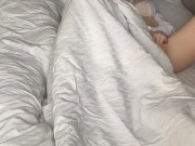 Morning waste dick and beautiful sex. Cum on her ass, after a deep throat 4/16