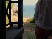 Tropical passionate anal sex Sexy girl gets hot cum in ass JessiJek 16/16