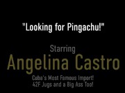 Mini-Skirt Slut With Amazing Huge Tits Angelina Castro Gives A Blowjob! 1/16