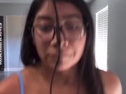 MILF Big tit YouTuber running boob bounce mommy’s tit  12/16