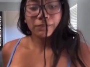 MILF Big tit YouTuber running boob bounce mommy’s tit  13/16