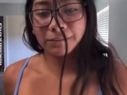 MILF Big tit YouTuber running boob bounce mommy’s tit  2/16
