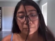 MILF Big tit YouTuber running boob bounce mommy’s tit  6/16