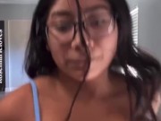 MILF Big tit YouTuber running boob bounce mommy’s tit  7/16