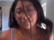 MILF Big tit YouTuber running boob bounce mommy’s tit  8/16