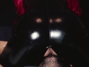Redheaded girl in latex licked to orgasm - 4k video 15/16
