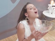 Premiumbukkake - It's Bella Rico's first bukkake session, and she's more than excited to try the endless river of spunk 14/16