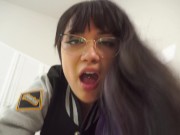 busty slut sucks thick cock and rides hard 11/16