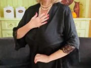 Satin negligee and copper nylons  13/16