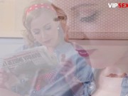 PINUPSEX - Classy Housewife Bibi Fox Rides Her Lover Hard In The Morning - VIPSEXVAULT 2/16