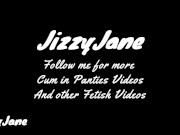 Step Sister Gets Jizzed On Her Pussy And Panties - JizzyJane 16/16