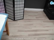Teen gets pussy played with at massage parlor 16/16