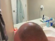 Mil gives blow job in the bathtub and fucked on counter  8/16