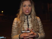 Public Agent Curly Blonde Latina With Big Tits Fucks for Cash 2/16