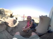 VR BANGERS Outdoor Hardcore Sex With Skinny Blonde Slut VR Porn 2/16