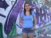 She proves her skills as a PUBLIC SLUT 4/16