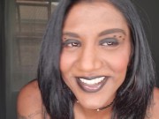 I want to put my soft lips and tongue around your cock while I talk dirty | mouth fetish 8/16