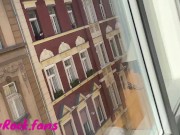 Perfect babe getting ready for a date (masturbating in front of people) 16/16