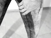 Kinktober day 17 - WET PANTS KINK: Tied up Holding her pee inside until she CAN'T ANYMORE 16/16