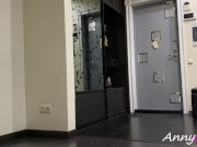 Naked Redhead Girl Meets Delivery Man, Hot Delivery - AnnyGrace 16/16