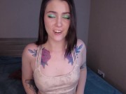 Hotwife pillow humping. Romantic dirty talk 1/16