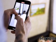 MATURE4K. Horny mature hard sex with her devious stepson 3/16