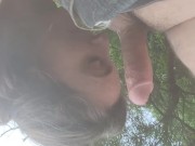 Blowjob by the river 4/16